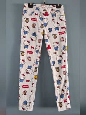 *Back To School* Levi's x Hello Kitty Jeggings Youth 16 Regular